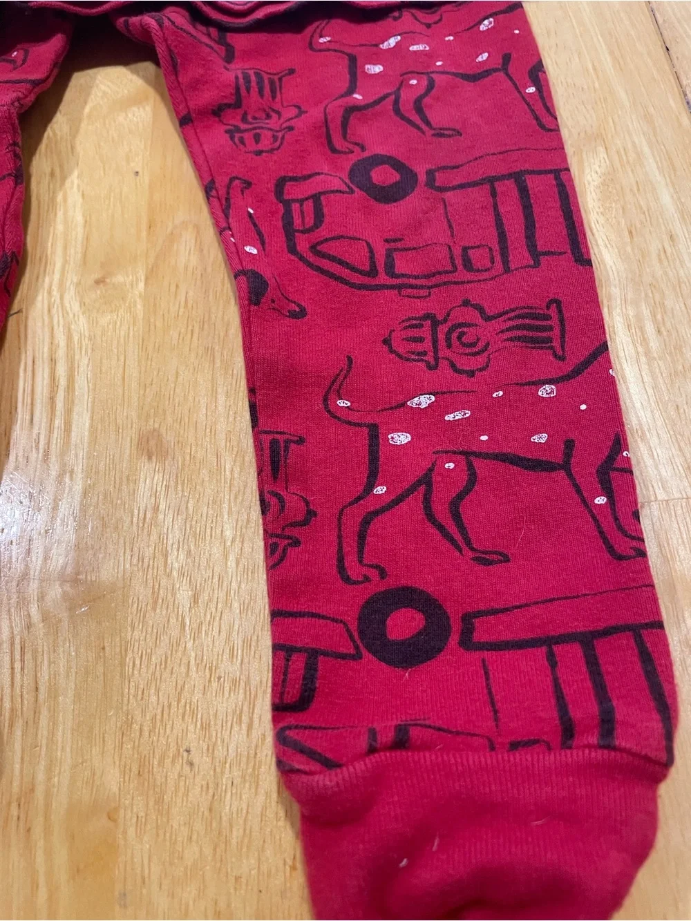 Carter's Red Firetruck & Dalmatian Print Pajama Set